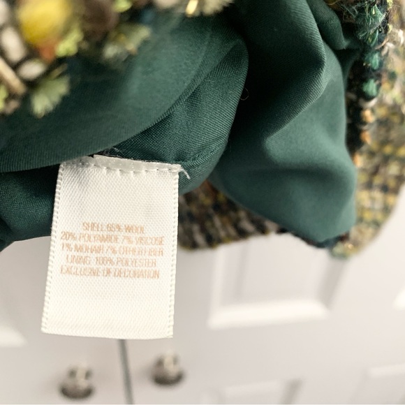 Kate Spade Green Tweed Skirt - Picture 7 of 10